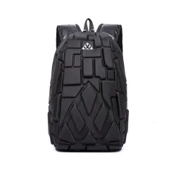 Sac à dos à la mode - sac pour ordinateur portable - étanche - port de chargement USB - design sculpté
