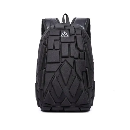 Fasjonabel ryggsekk - bærbar bag - vanntett - USB-ladeport - utskjæringsdesign