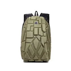 Fashionable backpack - laptop bag - waterproof - USB charging port - carving designBackpacks