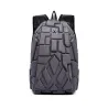Fasjonabel ryggsekk - bærbar bag - vanntett - USB-ladeport - utskjæringsdesign