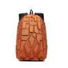 MochilasMochila de moda - bolsa para computadora portátil - resistente al agua - puerto de carga USB - diseño tallado