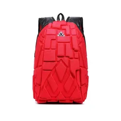 Fashionable backpack - laptop bag - waterproof - USB charging port - carving designBackpacks