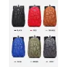 Fashionable backpack - laptop bag - waterproof - USB charging port - carving designBackpacks