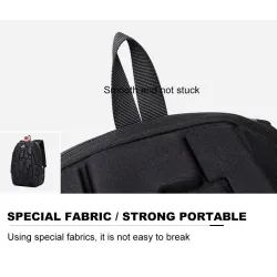 Fashionable backpack - laptop bag - waterproof - USB charging port - carving designBackpacks