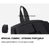 Fasjonabel ryggsekk - bærbar bag - vanntett - USB-ladeport - utskjæringsdesign