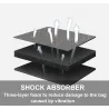 Fasjonabel ryggsekk - bærbar bag - vanntett - USB-ladeport - utskjæringsdesign