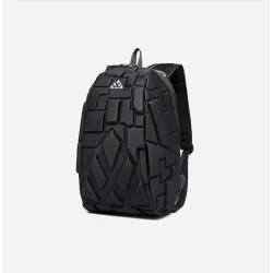 Fasjonabel ryggsekk - bærbar bag - vanntett - USB-ladeport - utskjæringsdesign