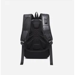 MochilasMochila de moda - bolsa para computadora portátil - resistente al agua - puerto de carga USB - diseño tallado