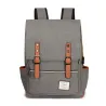 Vintage rugzak - 15,6" laptoptas - USB-oplaadpoortRugzakken