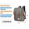 Vintage backpack - 15.6" laptop bag - USB charging portBackpacks