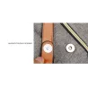 MochilasMochila vintage - Maletín para portátil de 15,6" - Puerto de carga USB