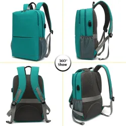 Multifunctional backpack - 15.6-inch laptop bag - anti-theft - USB charging port - waterproofBackpacks