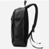 Moderigtig læderrygsæk - 15,6 tommer laptoptaske - hul til øretelefoner - vandtæt