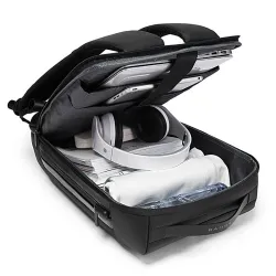 Sac à dos élégant multifonctionnel - sacoche pour ordinateur portable 15,6 pouces - antivol - port de chargement USB - étanche