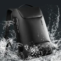 Sac à dos élégant multifonctionnel - sacoche pour ordinateur portable 15,6 pouces - antivol - port de chargement USB - étanche
