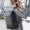 Sac à dos élégant multifonctionnel - sacoche pour ordinateur portable 15,6 pouces - antivol - port de chargement USB - étanche