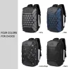 MochilasMochila de moda - Maletín para portátil de 15,6 pulgadas - Cierre antirrobo - Puerto de carga USB - Resistente al agua