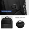 OZUKO - sac à dos à la mode - sac pour ordinateur portable 15,6 pouces - antivol - avec rangement pour chaussures - port de char
