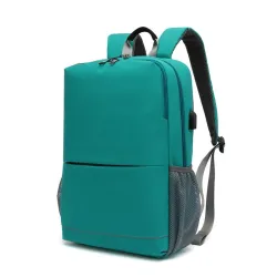 Multifunksjonell ryggsekk - 15,6-tommers bærbar bag - anti-tyveri - USB-ladeport - vanntett