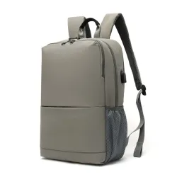 MochilasMochila multifuncional - Bolsa para portátil de 15,6 pulgadas - antirrobo - Puerto de carga USB - impermeable