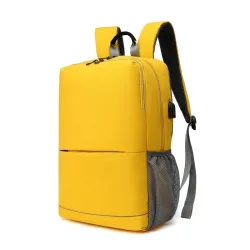MochilasMochila multifuncional - Bolsa para portátil de 15,6 pulgadas - antirrobo - Puerto de carga USB - impermeable