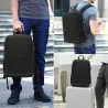 MochilasMochila multifuncional - Bolsa para portátil de 15,6 pulgadas - antirrobo - Puerto de carga USB - impermeable