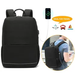 Plecak wielofunkcyjny - torba na laptopa 15,6 cala - antykradzieżowa - port ładowania USB - wodoodpornaPlecaki