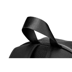 Modny skórzany plecak - torba na laptopa 15,6 cala - otwór na słuchawki - wodoodpornyPlecaki