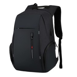 Modny plecak - torba na laptopa 15,6 cala - port USB do ładowania - wodoodpornyPlecaki