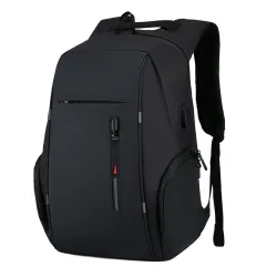 Sac à dos à la mode - sac pour ordinateur portable 15,6 pouces - port de chargement USB - étanche