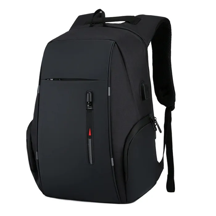Zaino alla moda - Borsa per laptop da 15,6 pollici - Porta di ricarica USB - Impermeabile