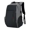 Mochila elegante - bolsa para laptop de 15,6 polegadas - porta de carregamento USB - à prova d'água