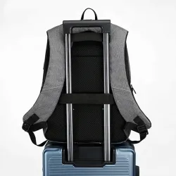 Modny plecak - torba na laptopa 15,6 cala - port USB do ładowania - wodoodpornyPlecaki
