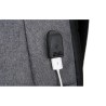 Zaino alla moda - Borsa per laptop da 15,6 pollici - Porta di ricarica USB - Impermeabile