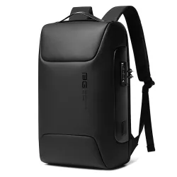Multifunksjonell elegant ryggsekk - 15,6 tommers bærbar bag - anti-tyveri - USB-ladeport - vanntett