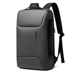 Mochila elegante multifuncional - bolsa para laptop de 15,6 polegadas - anti-roubo - porta de carregamento USB - à prova d'água
