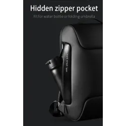 Sac à dos élégant multifonctionnel - sacoche pour ordinateur portable 15,6 pouces - antivol - port de chargement USB - étanche