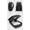 Sac à dos élégant multifonctionnel - sacoche pour ordinateur portable 15,6 pouces - antivol - port de chargement USB - étanche