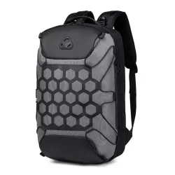 MochilasMochila de moda - Maletín para portátil de 15,6 pulgadas - Cierre antirrobo - Puerto de carga USB - Resistente al agua