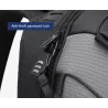 Moderiktig ryggsäck - 15,6 tums laptopväska - stöldskyddslås - USB-laddningsport - vattentät