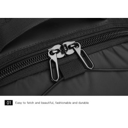 Moderigtig rygsæk - 15,6 tommer bærbar taske - tyverisikring - USB-opladningsport - vandtæt