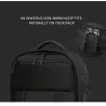 OZUKO - modny plecak - torba na laptopa 15,6 cala - antykradzieżowa - z miejscem na buty - port ładowania USB - wodoodpornyPl...