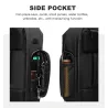 OZUKO - sac à dos à la mode - sac pour ordinateur portable 15,6 pouces - antivol - avec rangement pour chaussures - port de char