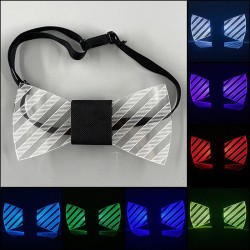 LED acrylic bow tie - glowing - party - festivals - Halloween