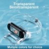 Przezroczysty pasek - bransoletka - do zegarka Xiaomi Mi Band 5 - 3/4Inteligentne zużycie