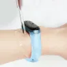 Przezroczysty pasek - bransoletka - do zegarka Xiaomi Mi Band 5 - 3/4Inteligentne zużycie