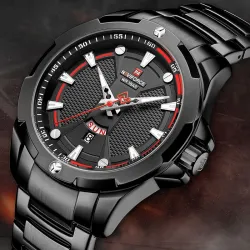 NAVIFORCE - montre de sport de luxe - Quartz - calendrier - étanche