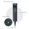 Solar LED hagelampe - plenlys - landskapsbelysning - vanntett