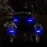 Flèche réfléchissante - autocollant auto-adhésif - sécurité - avertissement - pour voitures / motos / vélos / vêtements