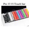 Housse de protection en silicone pour clavier MacBook Pro 13/15 (A1706, A1989, A1707)